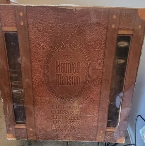 Haunted Mansion Light-Up Chess Set